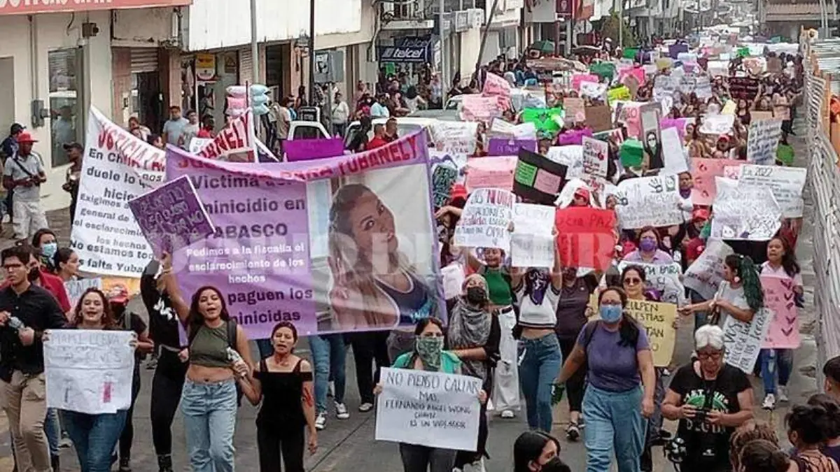 protesta 8m tapachula